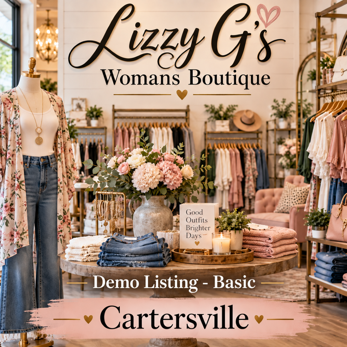 Lizzy G's Boutique (Demo) 