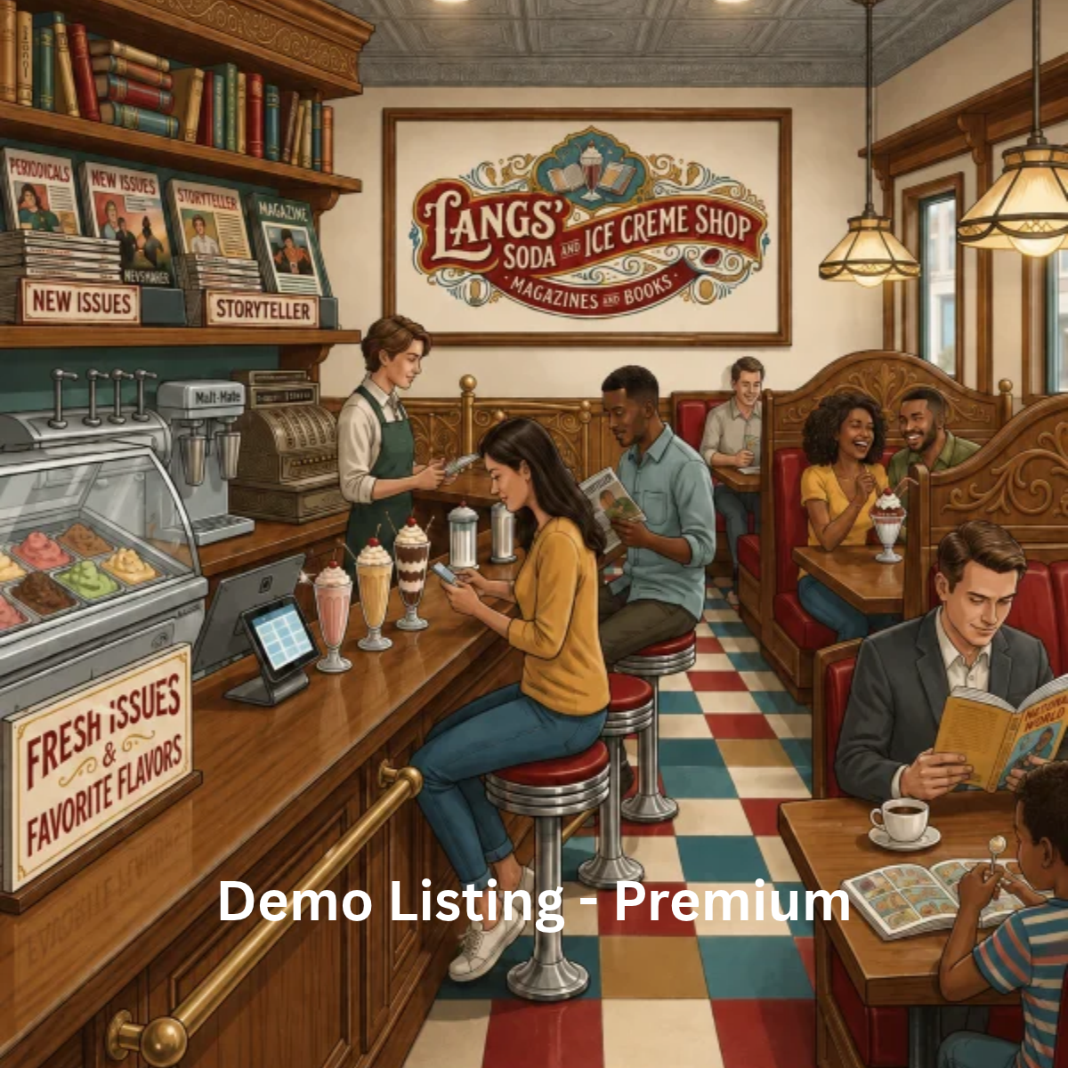 Lengs Soda and Ice Cream  (Demo) 