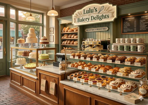 Lulu's Bakery Delights - Sample Premium Listing 