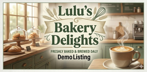 Lulu's Bakery Delights - Sample Premium Listing 
